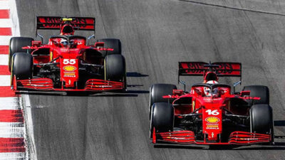 FORMULA 1 – Leclerc dan Sainz Bawa Ferrari Finis 1-2 di Sesi Latihan Bebas Kedua GP Belanda
