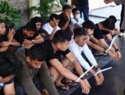 Polda Sumut Tangkap 12 Anggota Geng Motor