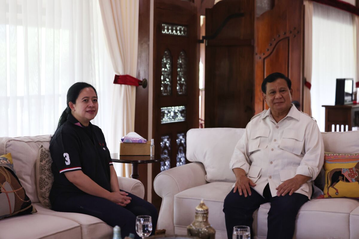 Presiden Prabowo Akui Nyaman dengan Puan Maharani