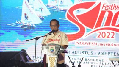 Mendagri Berharap Perahu Sandeq Jadi Inspirasi Hadapi Persoalan Bangsa