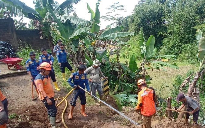 Sukabumi, Bencana Longsor , Tagana, 166 Kali Bencana, 16 Titik