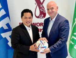 Bertemu Presiden FIFA, Erik Thohir Berikan Surat Khusus Jokowi