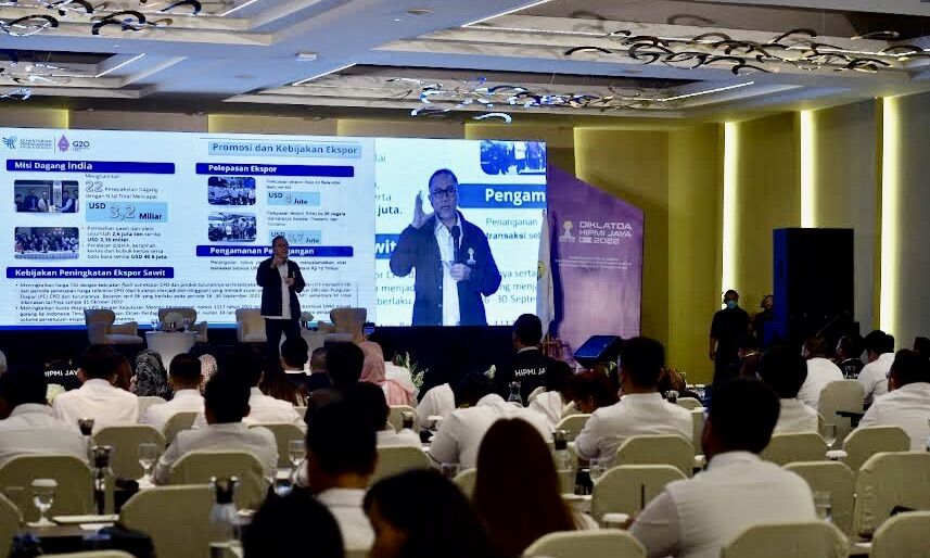 Hadapi Tantangan Ekonomi Global, Mendag Minta HIPMI Dukung Upaya Pemerintah