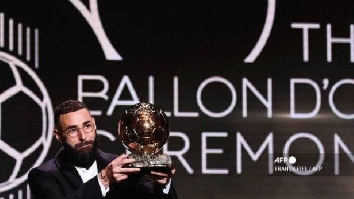 Karim Benzema Resmi Raih Ballon d'Or 2022