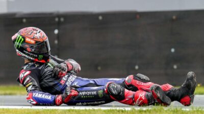 Ini Penyebab Quartararo Gagal Finish di MotoGP Australia