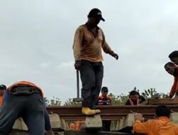 Jalur Kereta Kemayoran Sudah Bisa Dilalui Usai Tertutup Pohon Tumbang