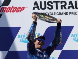 MOTOGP Australia: Rins Sukses Finish Pertama, Quartararo Terperosok ke Posisi Enam Klasemen