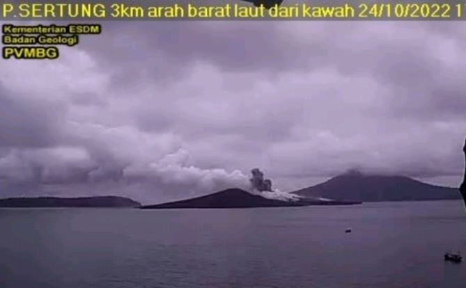 Erupsi Gunung Anak Krakatau, Gunung Anak Krakatau