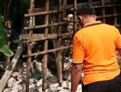 Sejumlah Rumah Warga di Kabupaten Tulungagung Retak-Retak