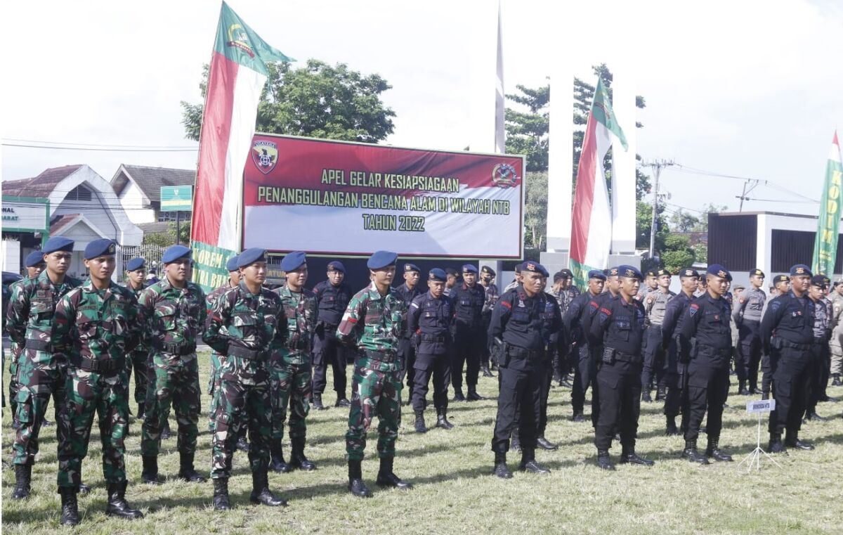 Siaga Bencana, Pemprov NTB Gelar Apel Gabungan Antisipasi Bencana