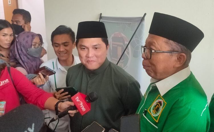 Kata Romy, Erick Thohir Masuk dalam Radar Cawapres PPP