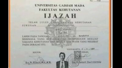 UGM Telah Berkomunikasi dengan Kepolisian Soal Ijazah Jokowi