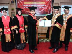 Raih Profesor Kehormatan, Ma’ruf Cahyono:  Birokrasi Dan Akademik Harus Bisa Dilaksanakan Secara Seimbang