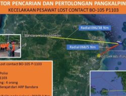 Helikopter Polri Tipe NBO 105 Jatuh karena Cuaca