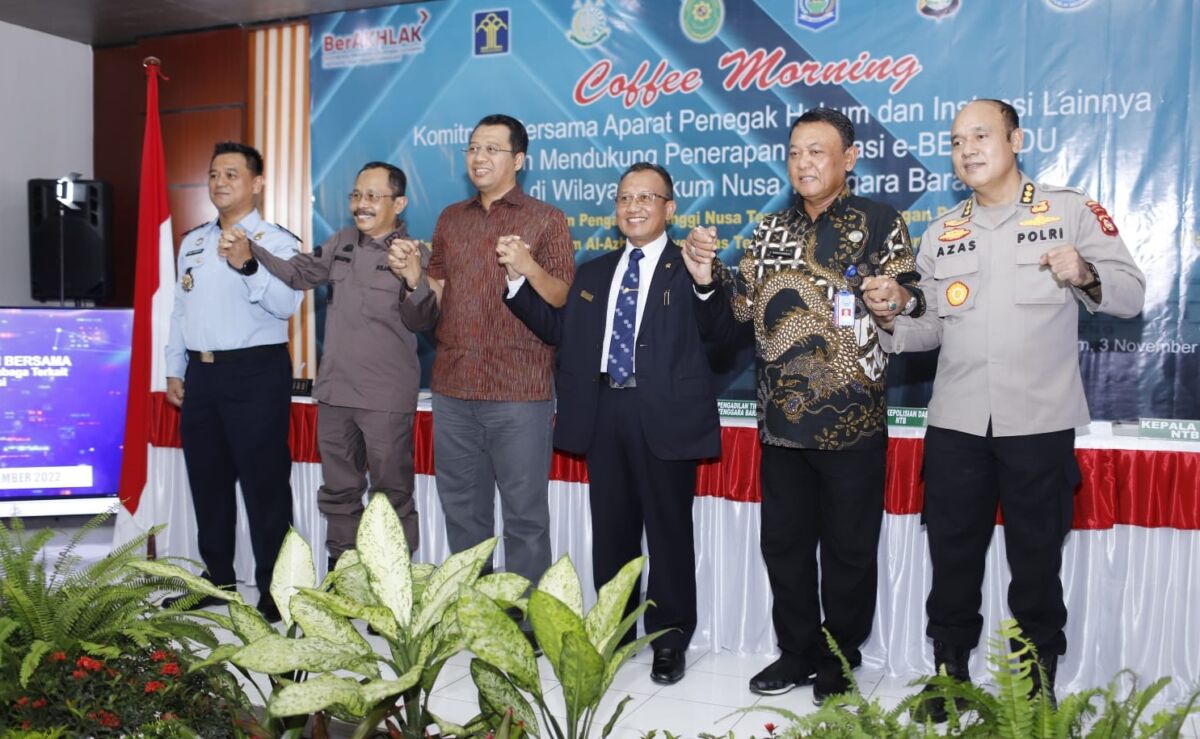 Pemprov NTB Siap Terapkan e-Berpadu, Sistem Peradilan Modern Berbasis Elektronik