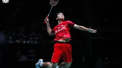 Kalah dari Kanta Tsuneyama, Ginting Gagal ke Semifinal Malaysia Open 2023
