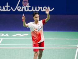 BULU TANGKIS  — Dibekuk Kenta 13-21 dan 15-21, Ginting Gagal ke Final Hong Kong Open 