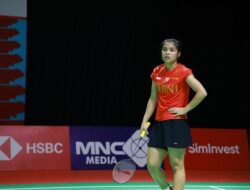 BULU TANGKIS – Dihentikan Han Yue, Gregoria Belum Mampu Wakili Indonesia di Final Hylo Open 2022
