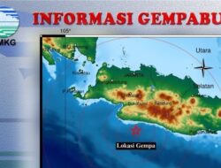Gempa 4,3 di Sukabumi Merusak Sebuah Rumah