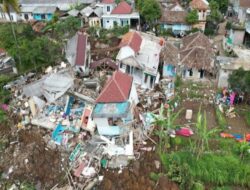 BMKG Catat 285 Kali Gempa Susulan Terjadi di Cianjur