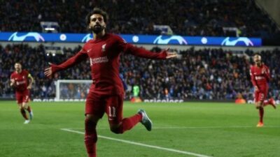 Gol Salah dan Diaz ke Gawang Brighton Bawa Liverpool ke Puncak Klasemen Sementara Liga Inggris