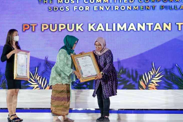 Berkat Program Ini, Pupuk Kaltim Raih Penghargaan di Ajang ISDA 2022