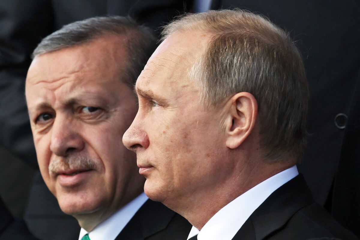 Putin dan Erdogan Bahas ide Dirikan "Pusat Gas" di Turki