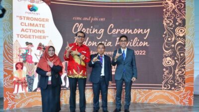 Wamen LHK Resmi Tutup “Paviliun Indonesia COP-27 Mesir”