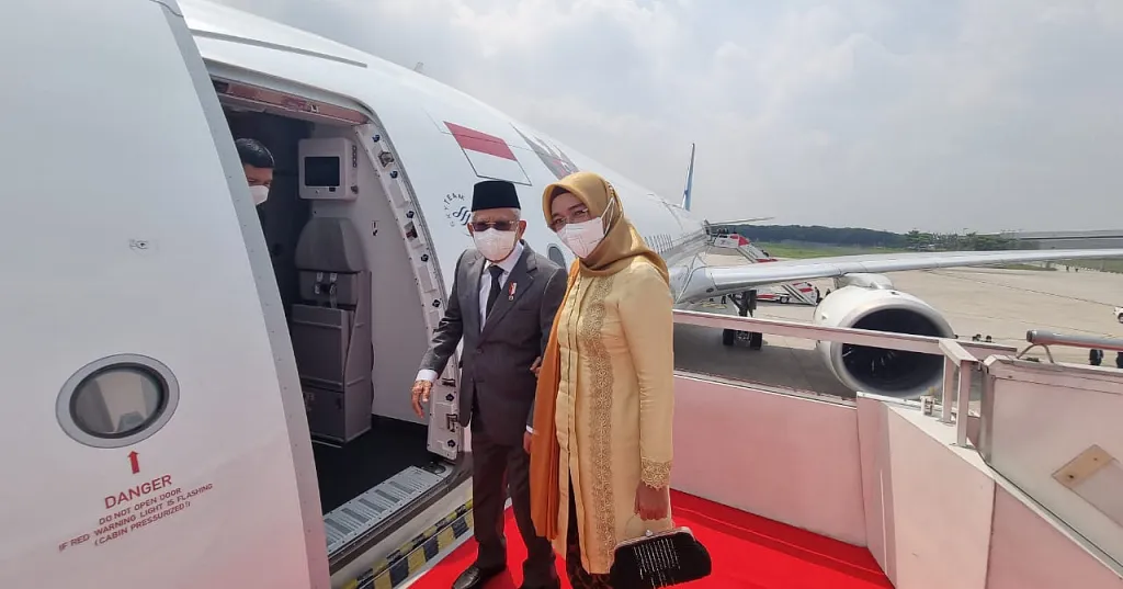 Wapres Ma'ruf Amin Lanjutkan Kunjungan Kerja ke Mesir, Ini Agendanya