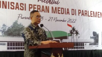 Setjen DPR: Keharmonisasian Awak Media dan Parlemen Sangat Perlu Ditingkatkan