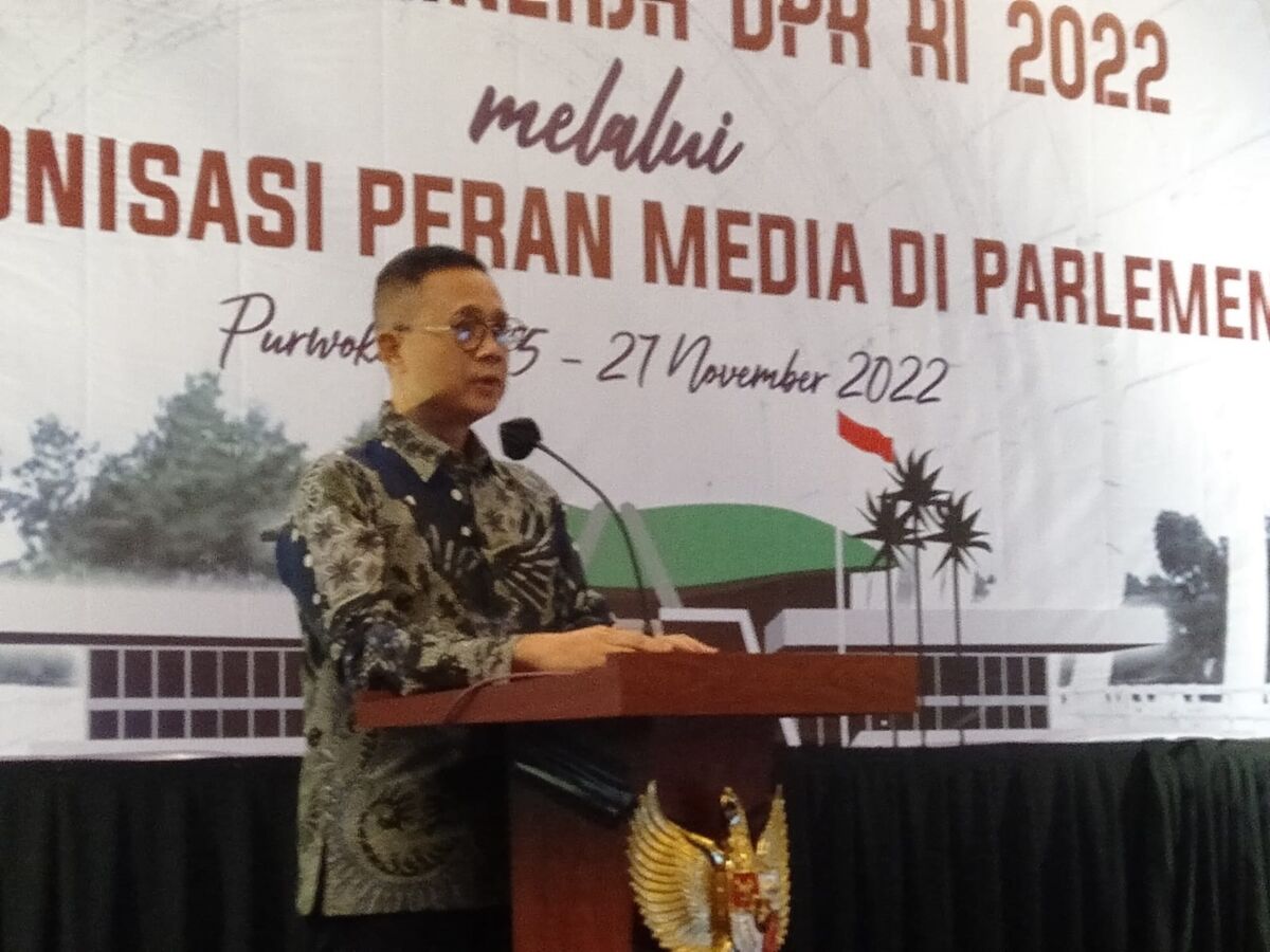 Setjen DPR: Keharmonisasian Awak Media dan Parlemen Sangat Perlu Ditingkatkan