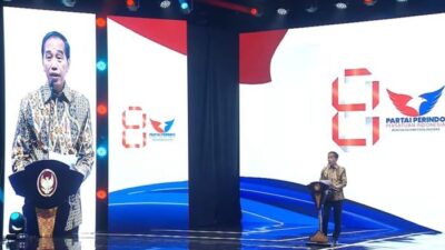 Jokowi Puji Elektabilitas Perindo yang Kalahkan Tiga Partai Anggota Parlemen di Survei