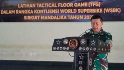 Jelang WSBK 2022 Jajaran TNI AD 162/WB Gelar TFG