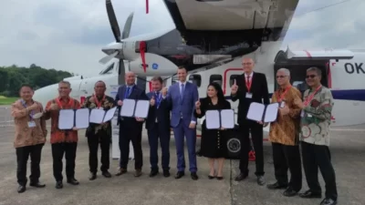 Indonesia Teken Komitmen Pembelian Pesawat L410 Buatan Ceko