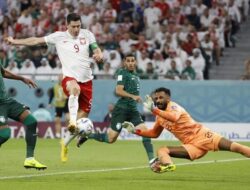 Lewat Gol Robert Lewandowski, Polandia Amankan Posisi Kemenangan dari Arab Saudi