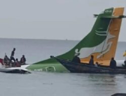 Pesawat Precision Air Jatuh di Danau Victoria Tanzania