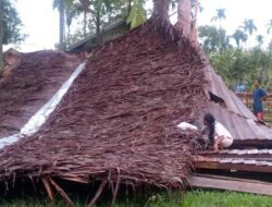 Lima Rumah di Aceh Timur Rusak Parah Setelah Dihantam Angin Puting Beliung