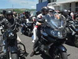 Gubernur NTB dan Rombongan Touring Jajal Lintasan Sircuit Mandalika