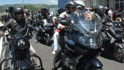Gubernur NTB dan Rombongan Touring Jajal Lintasan Sircuit Mandalika