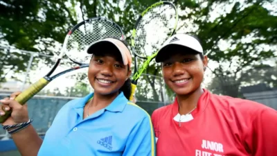Masuk Binaan BIN, Petenis Kembar Ani dan Ana Tunjukkan Progres
