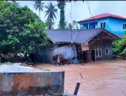 Satu Rumah di Ranai Darat Kepri Hanyut Diterjang Banjir