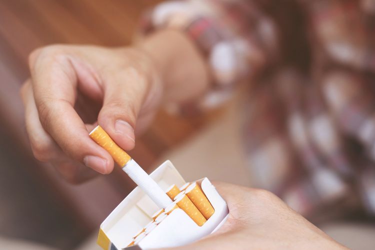 Rokok Batangan bea cukai