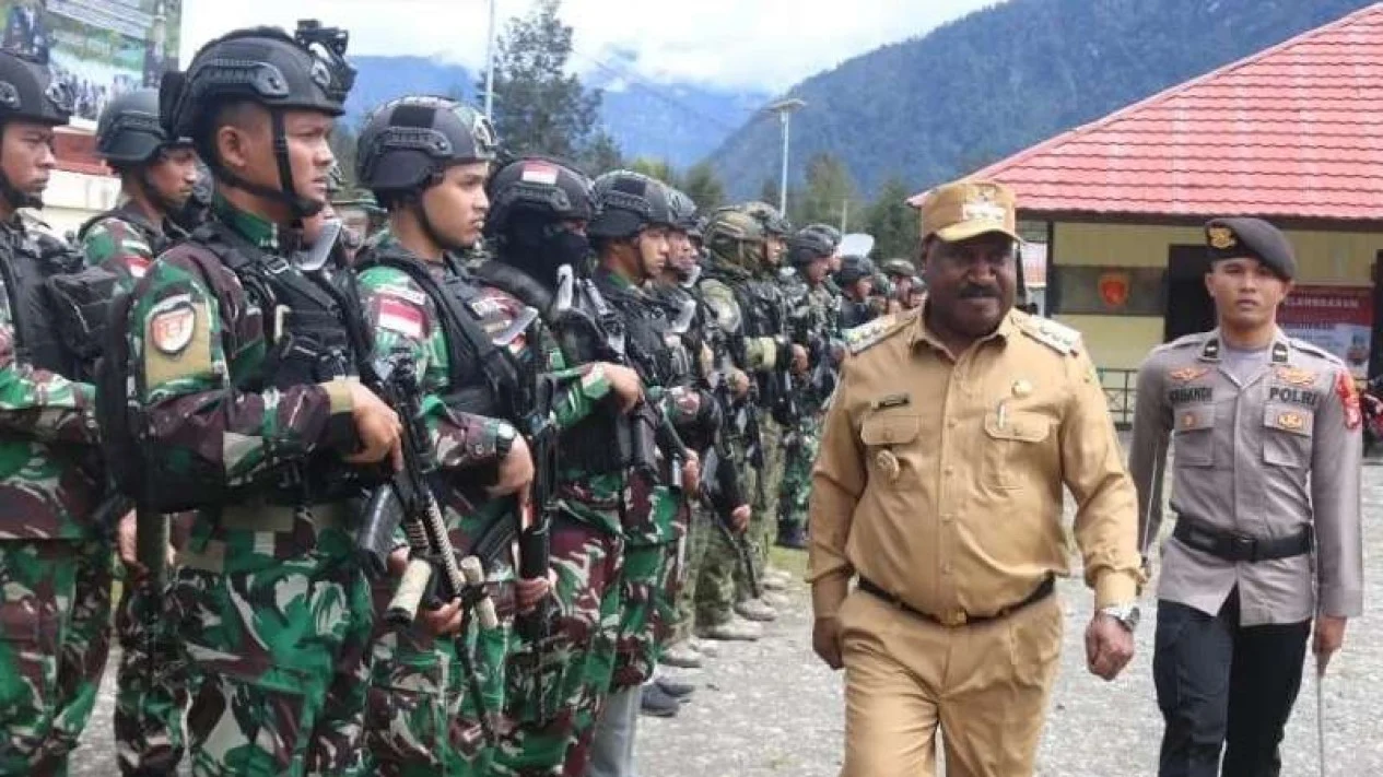 Satgas Damai Cartenz Gerebek Markas KKB di Kepulauan Yepen