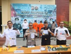 Polda Banten Tangkap Penyelundup Sabu Lewat Anus