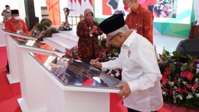 Wapres Resmikan Secara Serentak Enam PLUT KUMKM