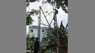 Pembangunan BTS Ugal-ugalan, Camat Beji Cek Perizinan