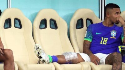 Usai Neymar, Brasil Harus Kehilangan Gabriel Jesus dan Alex Telles di Piala Dunia 2022