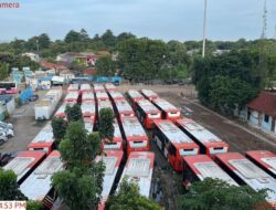 Dishub DKI Klaim Puluhan Bus TransJakarta yang Terparkir di Pinang Nanti Itu Tak Mangkrak