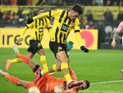 Borussia Dortmund Naik ke Puncak Klasemen Liga Jerman Usai Hantam Eintracht Frankfurt