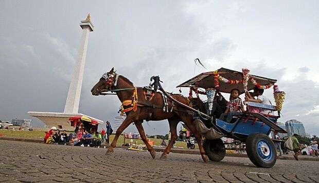 Pemkot Jakpus Bakal Larang Delman Operasi di Monas